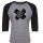 MYM Unisex Tri-Blend Three-Quarter Sleeve Raglan Tee