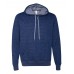 Unisex Poly/Cotton Hooded Pullover Sweatshirt